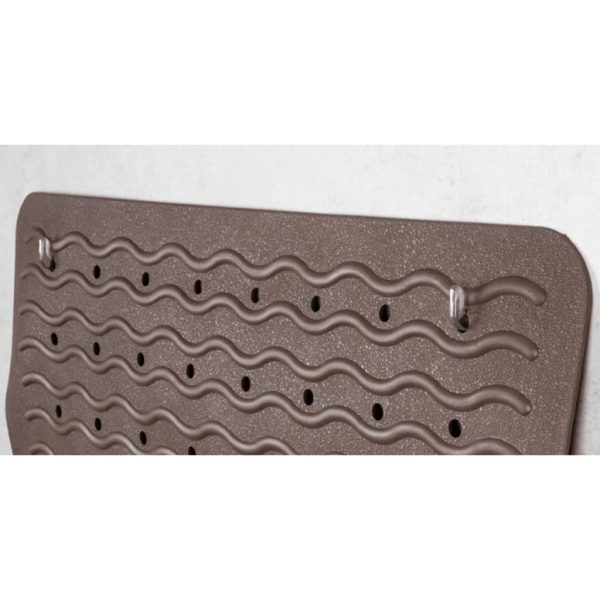 RIDDER Non-Slip Bath Mat Playa 80x38 cm Black 68310 - Image 2