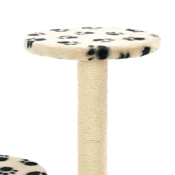 Cat Tree with Sisal Scratching Posts 60 cm Grey - Image 24