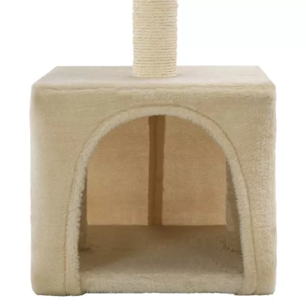 Cat Tree with Sisal Scratching Post 55 cm Grey - Image 18