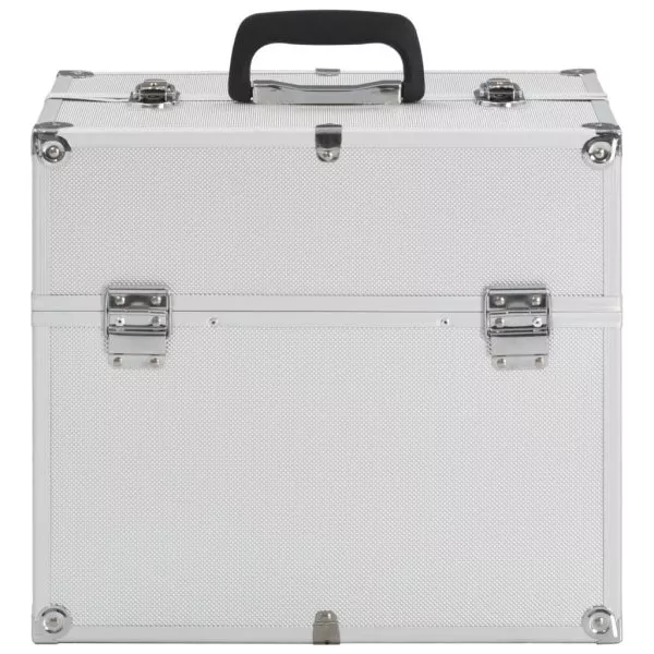 Make-up Case 38x23x34 cm Silver Aluminium - Image 3