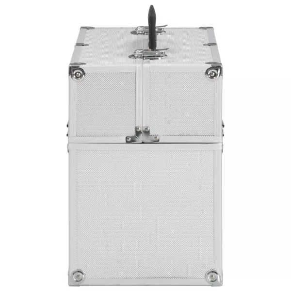 Make-up Case 38x23x34 cm Silver Aluminium - Image 4