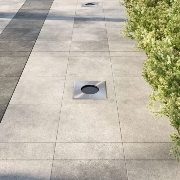 Outdoor Ground Lights 3 pcs Square - Image 2