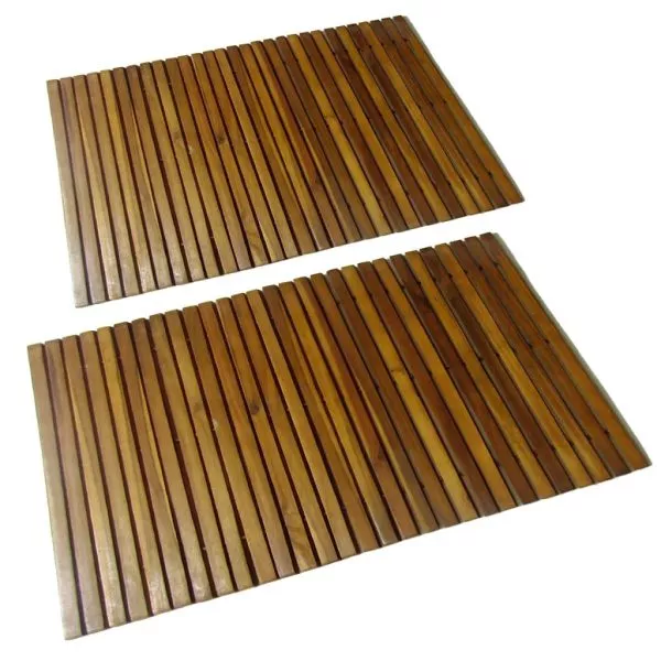 Acacia Bath Mat 80 x 50 cm - Image 5