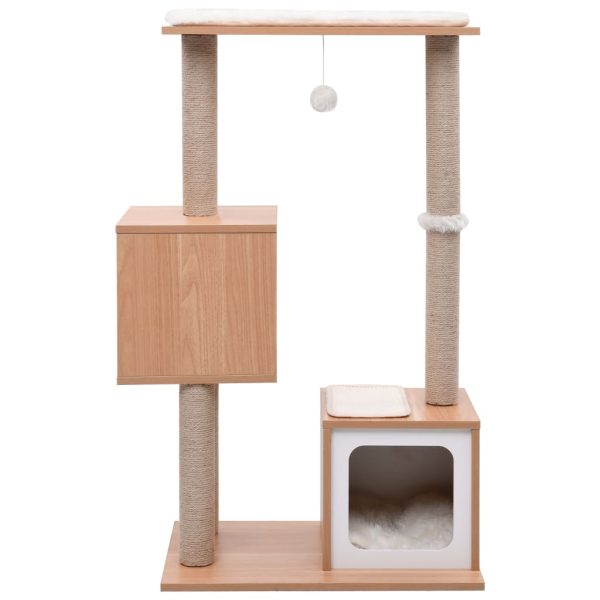 Cat Tree with Sisal Scratching Mat 104 cm - Image 3