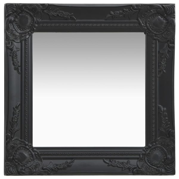 Wall Mirror Baroque Style 40x40 cm White - Image 16