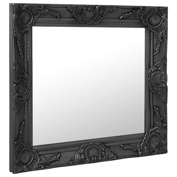 Wall Mirror Baroque Style 40x40 cm White - Image 28