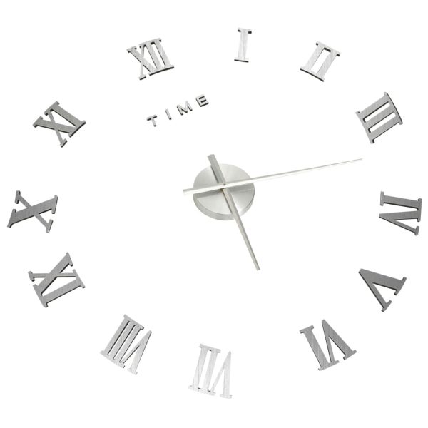 3D Wall Clock Modern Design Black 100 cm XXL - Image 13