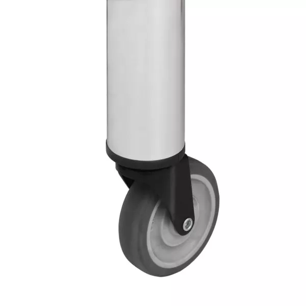 Kitchen Work Table with Wheels 60x30x85 cm Stainless Steel - Image 11