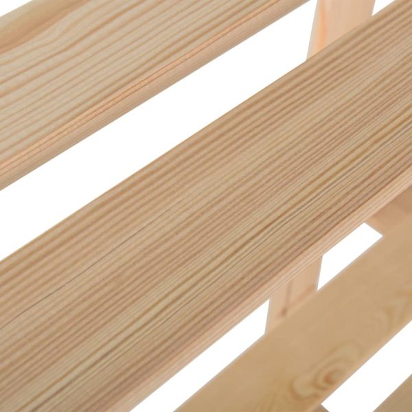 5-Tier Storage Rack 170x28.5x170 cm Solid Pinewood - Image 22