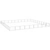 Dog Kennel Silver 81 mÂ² Steel