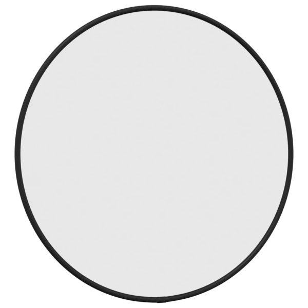 Wall Mirror Black Ã˜ 40 cm Round - Image 3