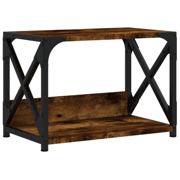 Printer Stand 2-Tier Black 44x26x31.5 cm Engineered Wood - Image 14