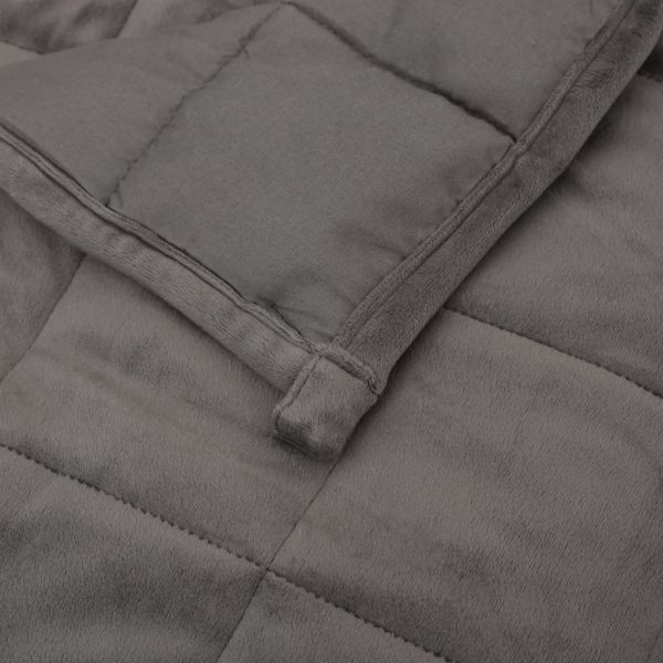 Weighted Blanket Grey 120x180 cm 5 kg Fabric - Image 401