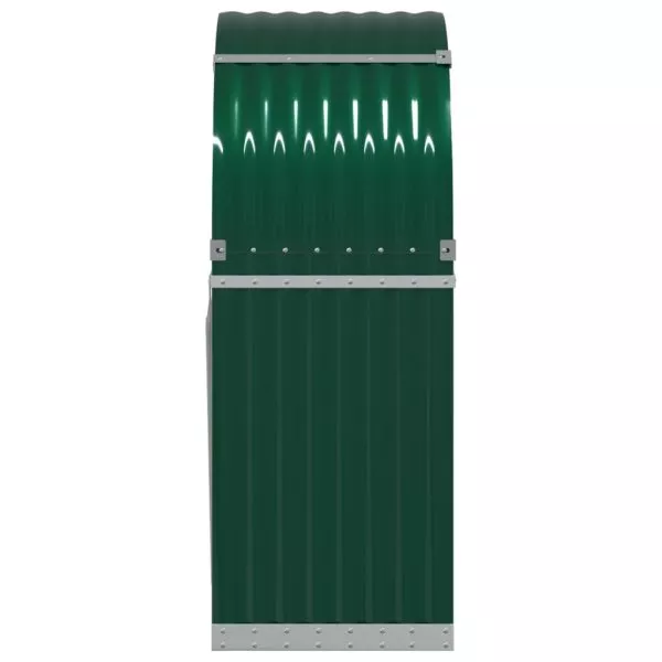 Log Holder Green 40x45x100 cm Galvanised Steel - Image 17