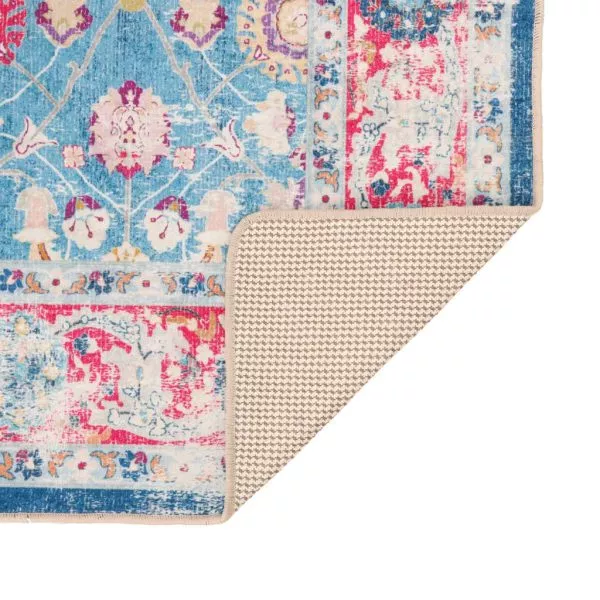 Rug Washable Multicolour 80x300 cm Anti Slip - Image 106
