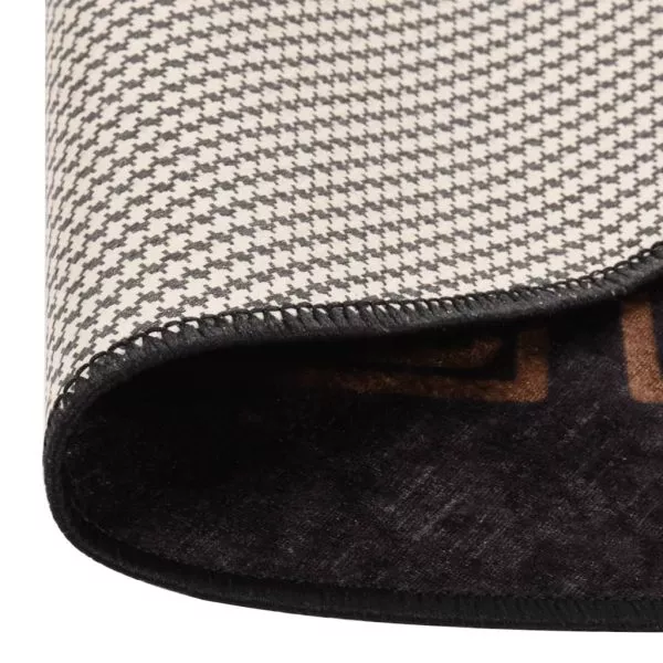 Rug Washable Multicolour 80x300 cm Anti Slip - Image 255