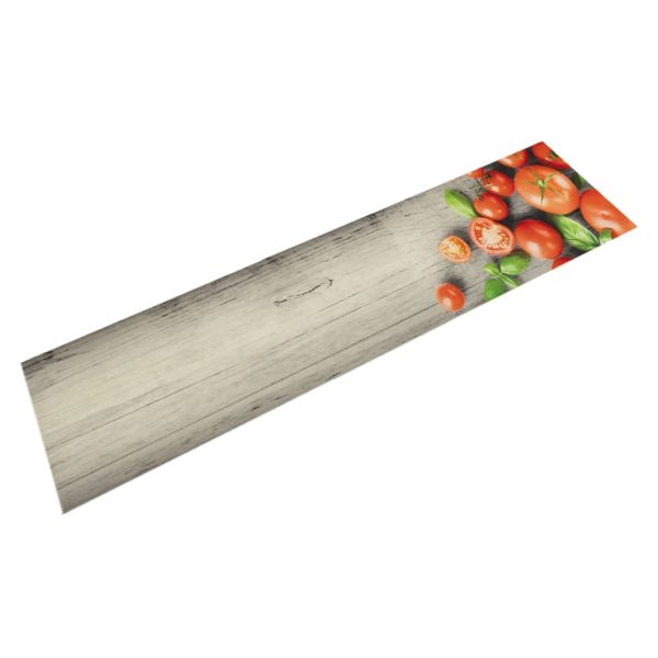 Kitchen Rug Washable Vegetables 45x150 cm Velvet - Image 605