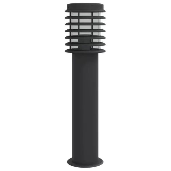 Outdoor Floor Lamp Silver 60 cm Stainless Steel - Image 10