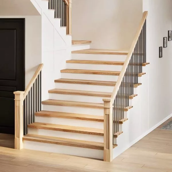 Stair Treads 4 pcs Untreated 70x25x2 cm Solid Wood Oak - Image 133