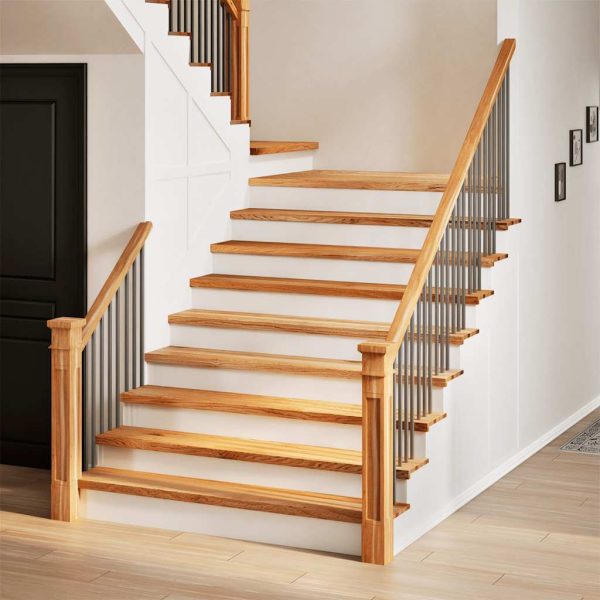 Stair Treads 4 pcs Untreated 70x25x2 cm Solid Wood Oak - Image 277