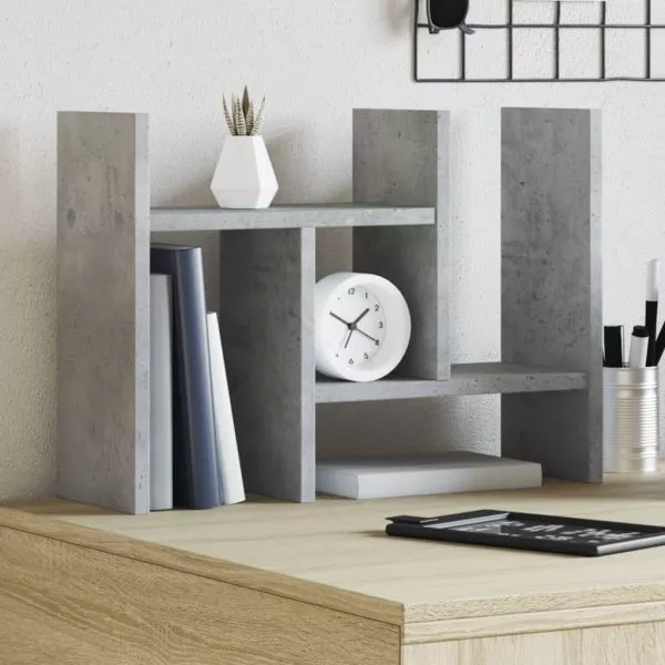 Desk Organiser Black 34.5x15.5x35.5 cm Engineered wood - Image 13
