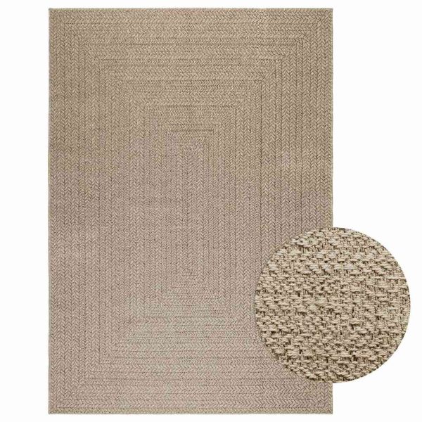 Rug 80x150 cm Jute Look Indoor and Outdoor - Image 512