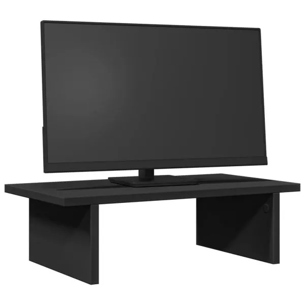 Monitor Stand White 50x27x15 cm Engineered Wood - Image 9