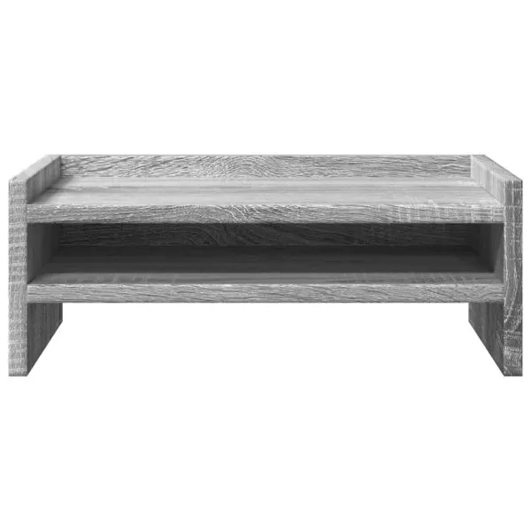 Monitor Stand White 42x24x16 cm Engineered Wood - Image 34