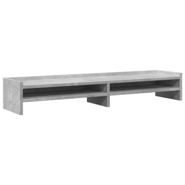 Monitor Stand White 42x24x16 cm Engineered Wood - Image 68