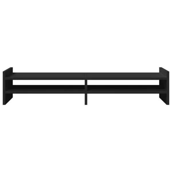 Monitor Stand Black 50x27x20 cm Engineered Wood - Image 58