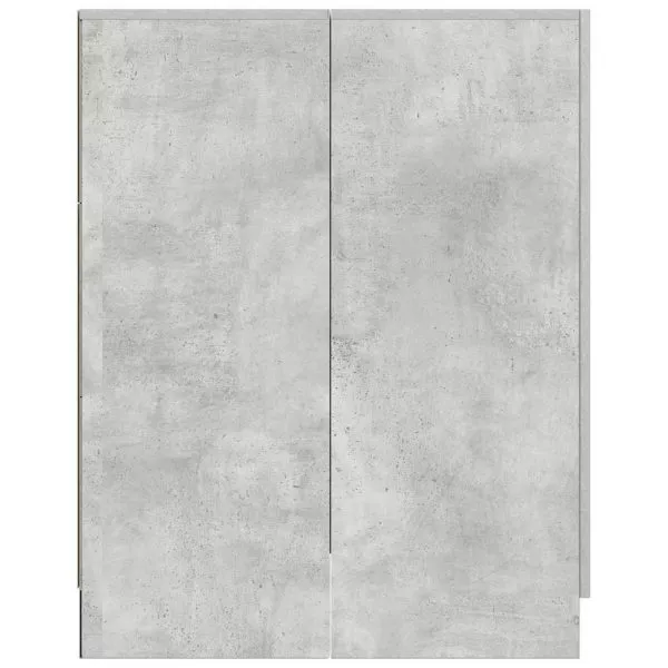 Washing Machine Cabinet Concrete Grey 70.5x71.5x91.5 cm - Image 5