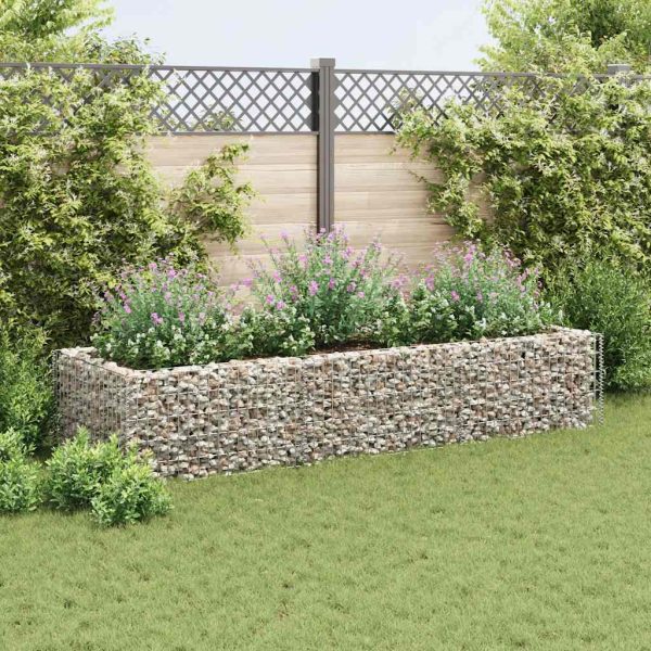 Gabion Raised Bed Steel 270x90x50 cm - Image 4