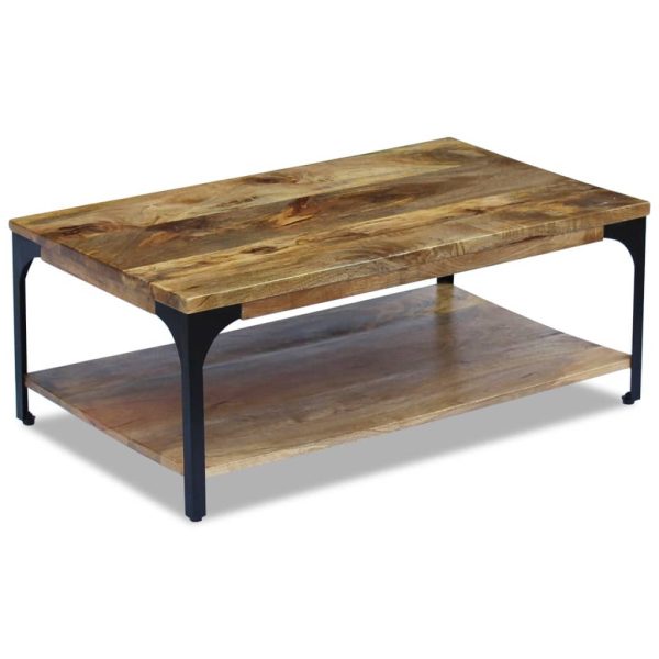 Coffee Table Mango Wood 100x60x38 cm - Image 5