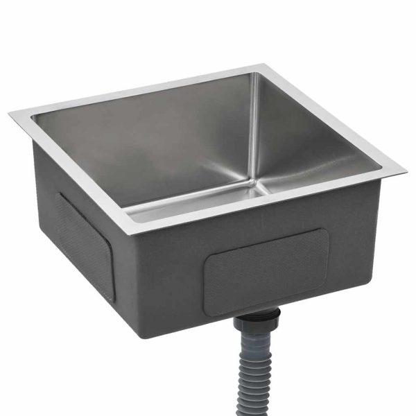 Handmade Kitchen Sink Black Stainless Steel - Image 22