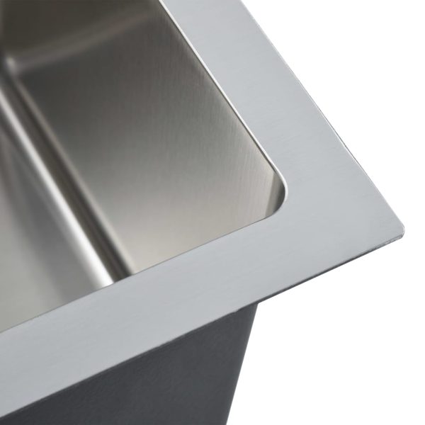 Handmade Kitchen Sink Black Stainless Steel - Image 23
