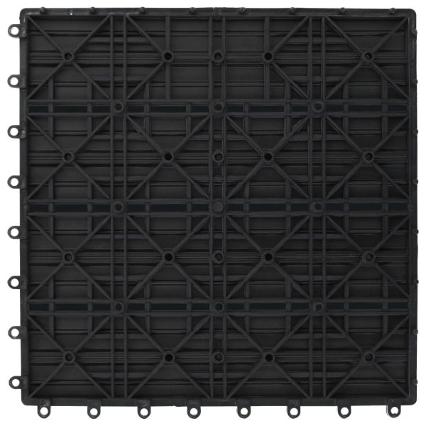 22 pcs Decking Tiles 30x30 cm 2 sqm WPC Teak Colour - Image 6