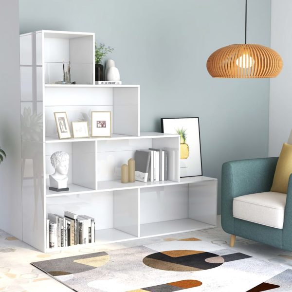 Book Cabinet Brown Oak 155x24x160 cm - Image 19
