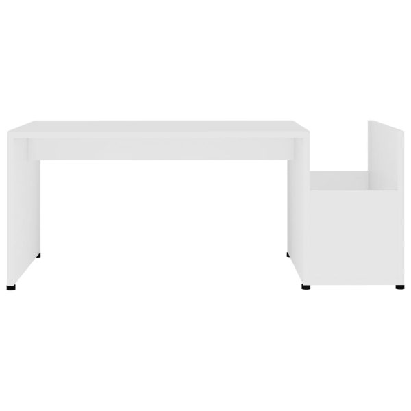 Coffee Table Black 90x45x35 cm Engineered Wood - Image 16