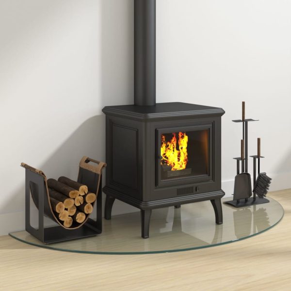 Fireplace Glass Plate Half Round 1200x500 mm - Image 3