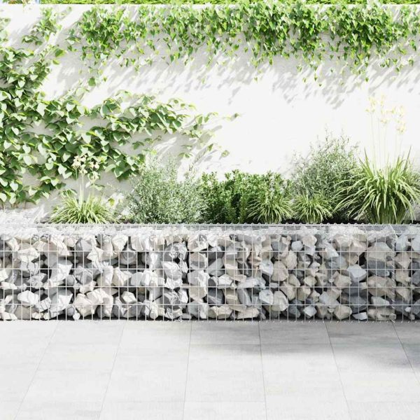 Gabion Wall with Covers Galvanised Steel 300x30x100 cm - Image 9