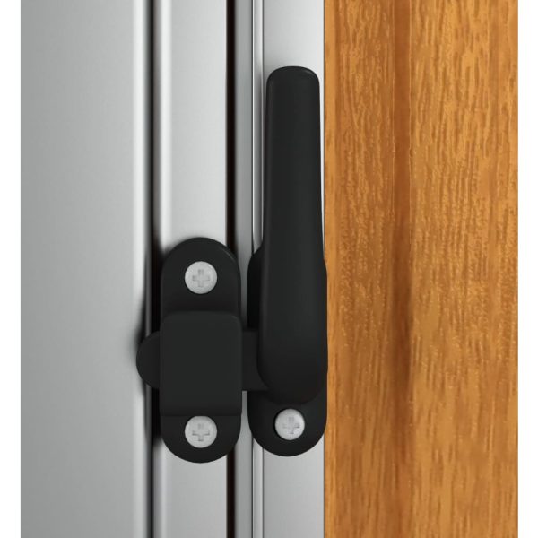 Garden Shed Brown 118.5x97x209.5 cm Galvanised Steel - Image 6