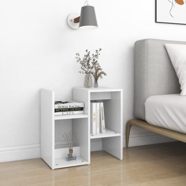 Bedside Cabinets 2 pcs White 50x30x51.5 cm Engineered Wood - Image 3