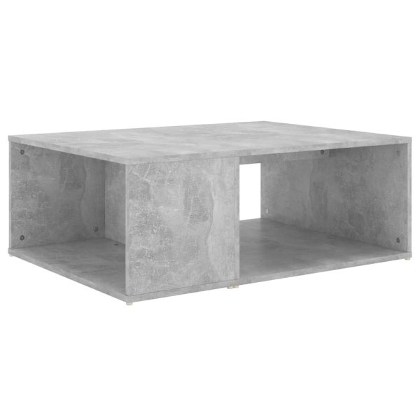 Coffee Table Concrete Grey 90x67x33 cm Engineered Wood - Image 2