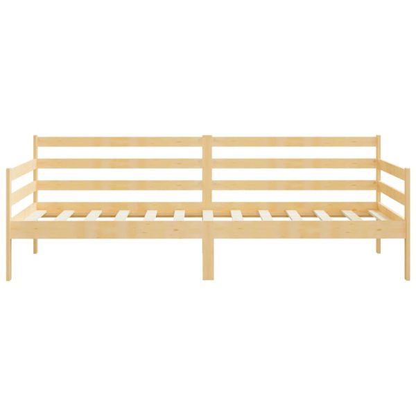 Day Bed without Mattress Solid Wood Pine 90x200cm - Image 6