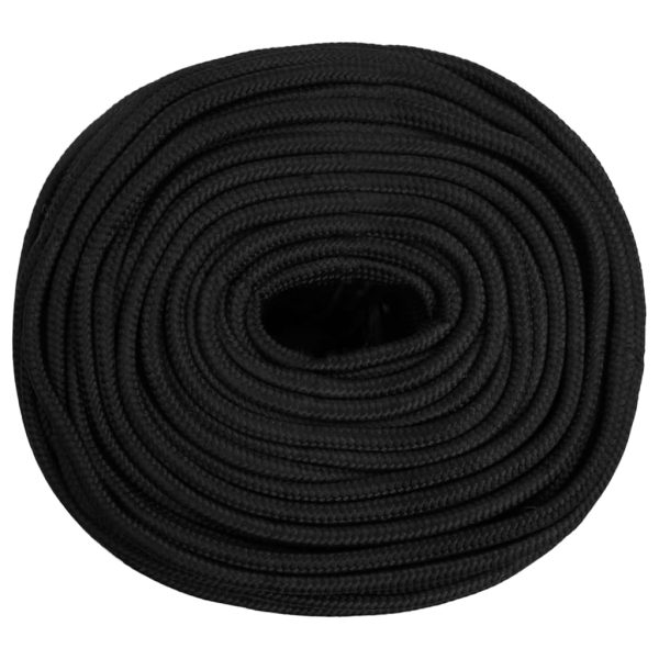 Boat Rope Full Black 6 mm 50 m Polypropylene - Image 3