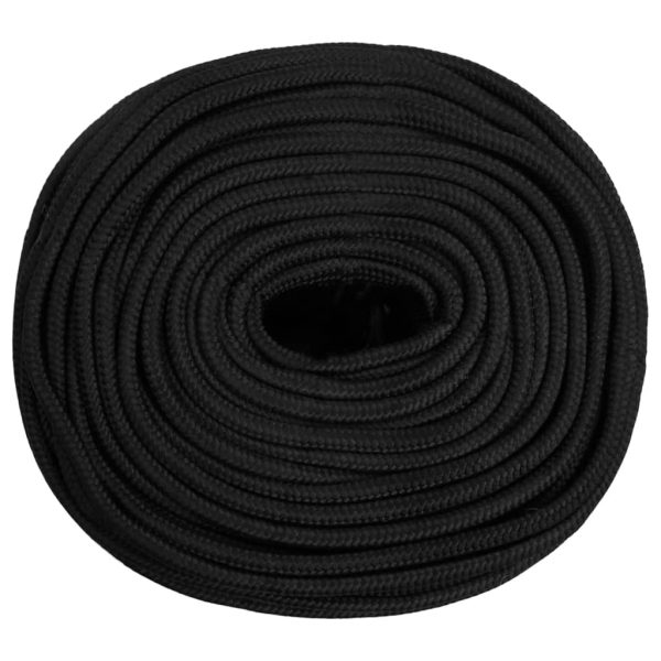 Boat Rope Full Black 8 mm 50 m Polypropylene - Image 3