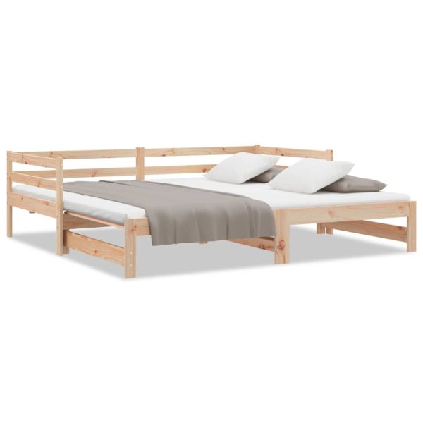 Pull-out Day Bed without Mattress 80x200 cm - Image 2