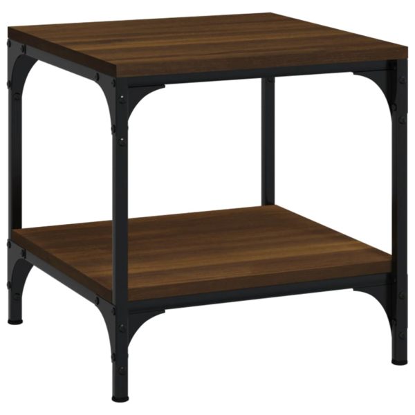 Coffee Table Brown Oak 100x50x35 cm Engineered Wood - Image 29