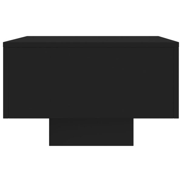Coffee Table Black 100x49.5x31 cm Engineered Wood - Image 5