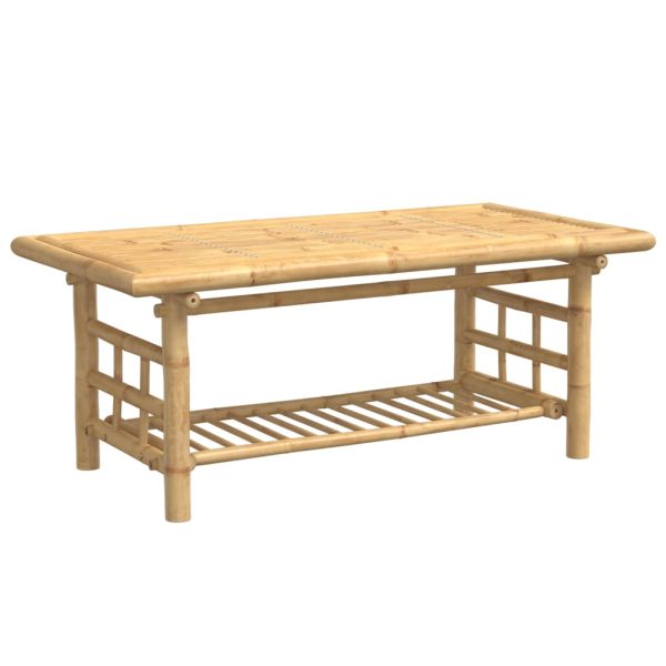 Coffee Table 110x55x45 cm Bamboo - Image 2